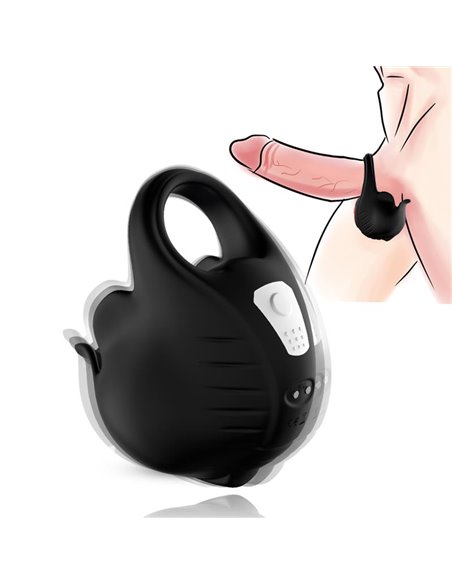 Anillo Vibrador para Pene y Testículos