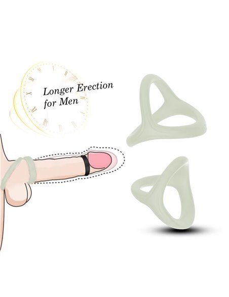 Anillo para el Pene Brilla en la Oscuridad