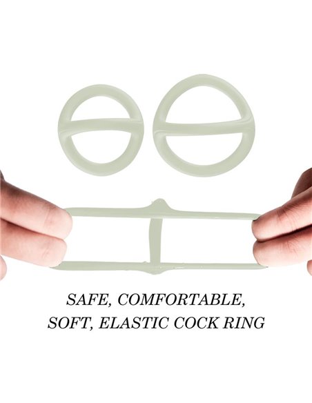Anillo para el Pene Brilla en la Oscuridad