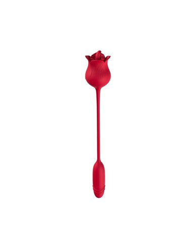 Rosa Vibradora con Licking y Thrusting USB