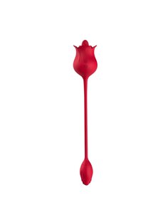 Rosa con Licking y Huevo Vibrador USB 2