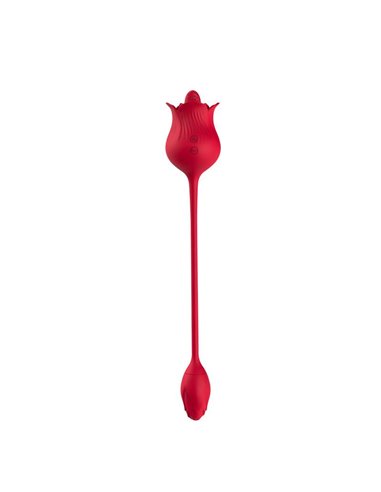 Rosa con Licking y Huevo Vibrador USB