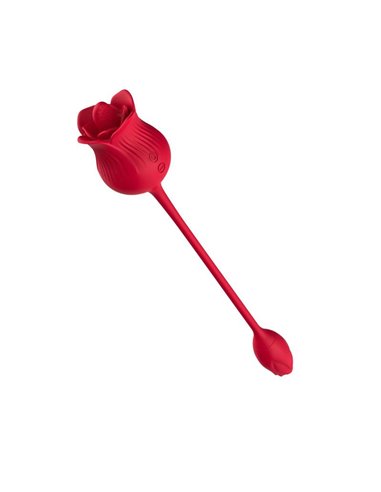Rosa con Licking y Huevo Vibrador USB