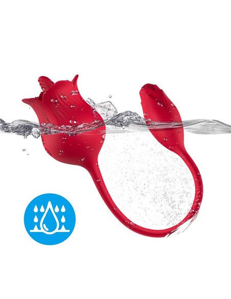 Rosa con Licking y Huevo Vibrador USB