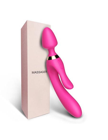 Masajeador y Vibrador Rosa