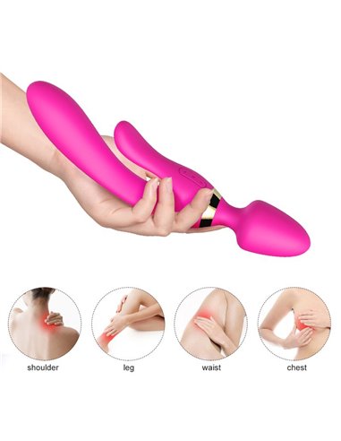 Masajeador y Vibrador Rosa