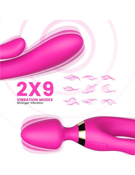 Masajeador y Vibrador Rosa