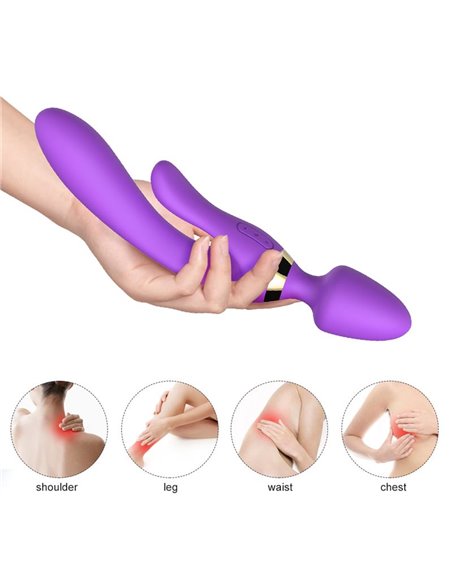 Masajeador y Vibrador Púrpura