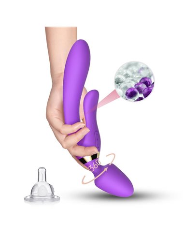 Masajeador y Vibrador Púrpura