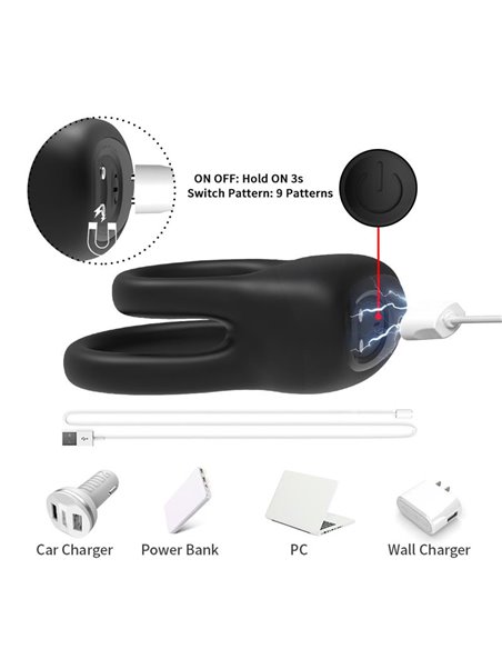 Anillo para el Pene con Vibración
