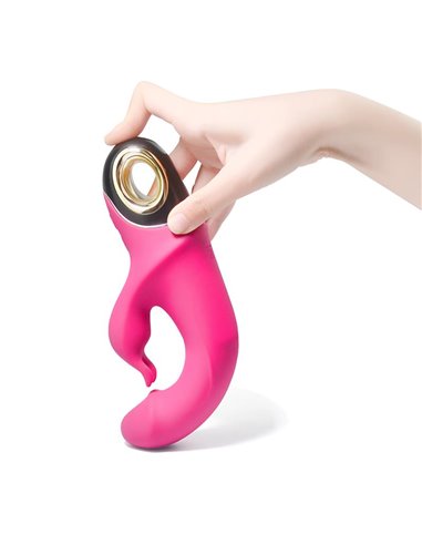 Vibrador con Rotación 360º Rosa