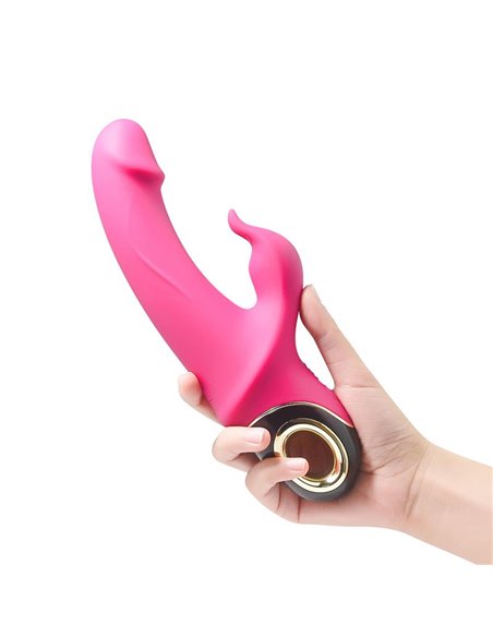 Vibrador con Rotación 360º Rosa