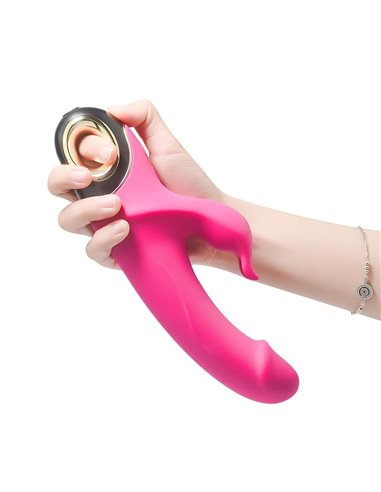 Vibrador con Rotación 360º Rosa