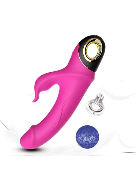Vibrador con Rotación 360º Rosa