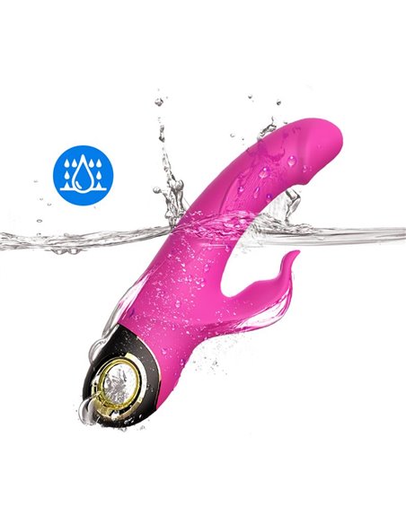 Vibrador con Rotación 360º Rosa