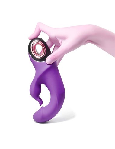 Vibrador con Rotación 360º Purpura