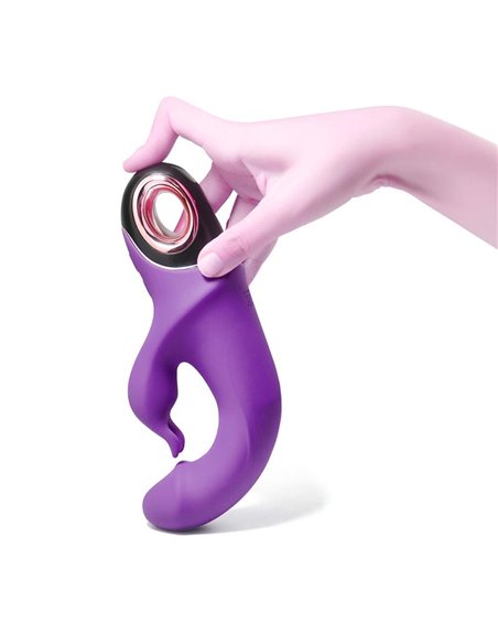 Vibrador con Rotación 360º Purpura
