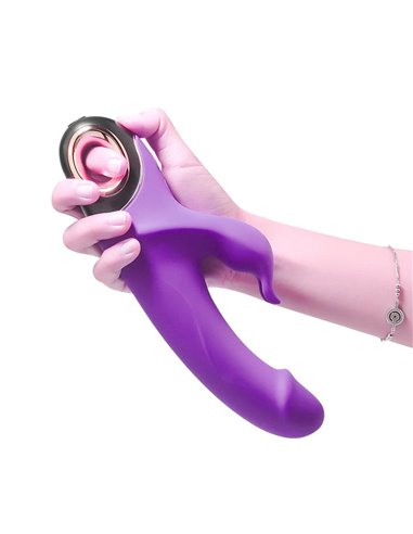 Vibrador con Rotación 360º Purpura