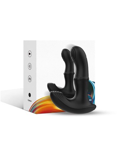 Masajeador Prostático Vibración, Thrusting y Estimulador de Clítoris