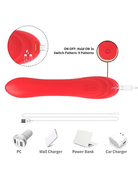 Vibrador Tickler con Rabbit