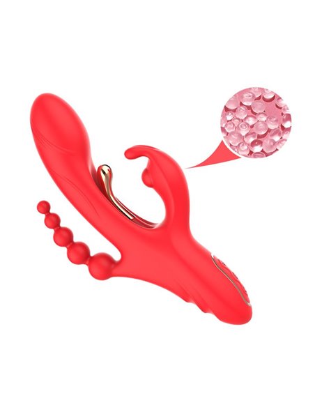Vibrador Tickler con Cadena Anal