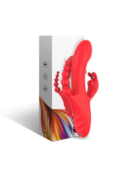 Vibrador Tickler con Cadena Anal