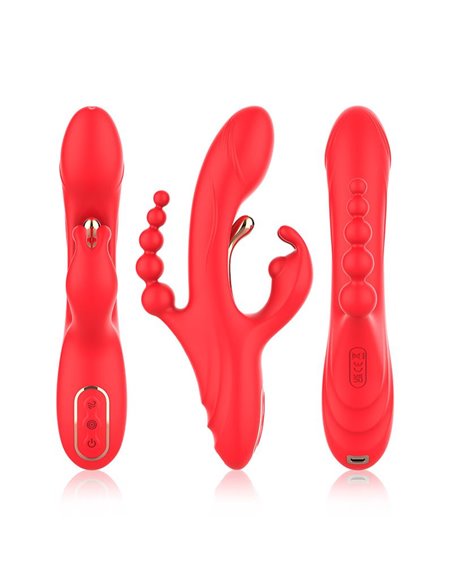 Vibrador Tickler con Cadena Anal