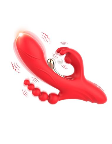 Vibrador Tickler con Cadena Anal