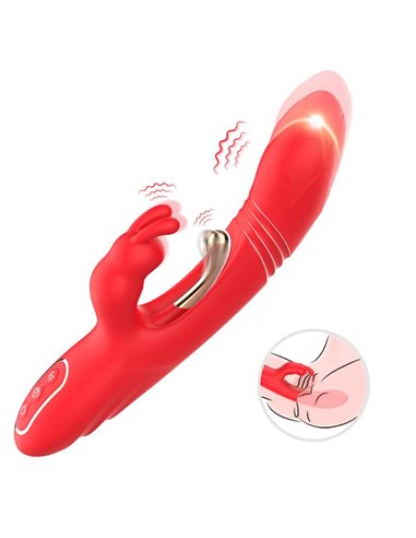 Vibrador Tickler con Thrusting