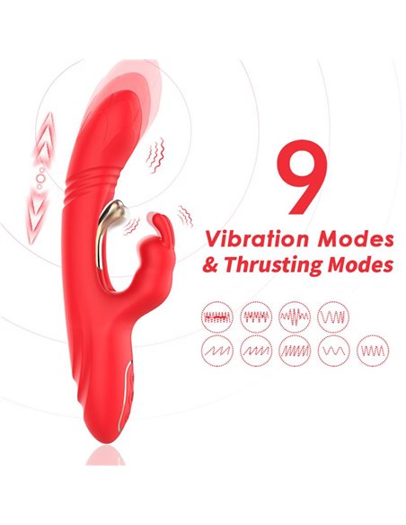 Vibrador Tickler con Thrusting