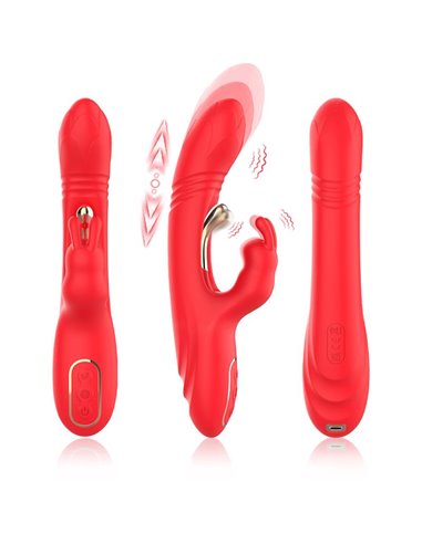 Vibrador Tickler con Thrusting