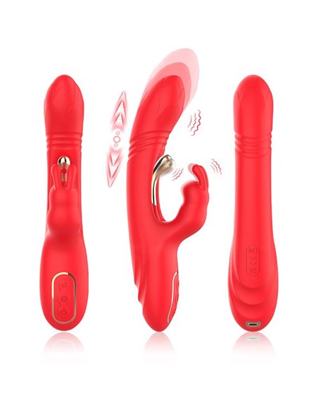 Vibrador Tickler con Thrusting
