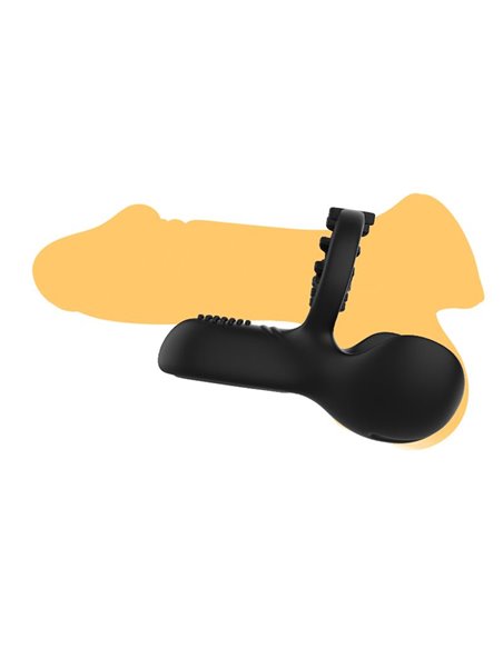 Anillo Vibrador para Pene y Testículos Ajustable