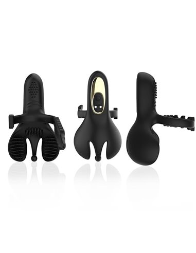 Anillo Vibrador para Pene y Testículos Ajustable