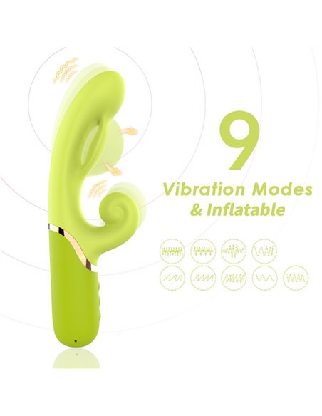 Vibrador con Función de Inflado