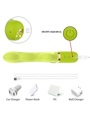 Vibrador con Función de Inflado