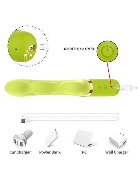 Vibrador con Función de Inflado