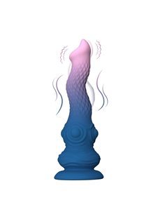 Dildo Fantasía con Vibración, Oscilación y Ventosa