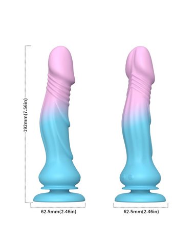 Dildo Vibrador con Thrusting y Ventosa
