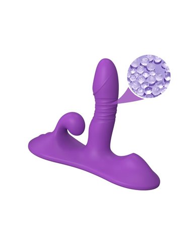 Estimulador Triple con Thrusting y Vibración