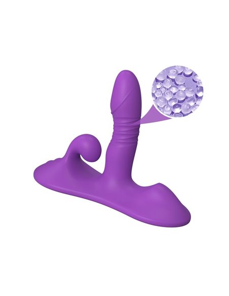 Estimulador Triple con Thrusting y Vibración