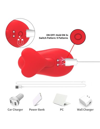 Estimulador para el Dedo con Vibración