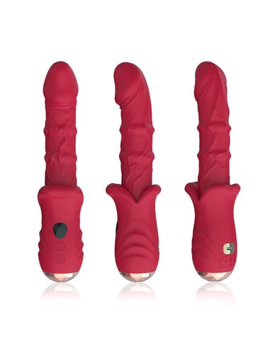 Vibrador con Calor y Movimiento Vertical con Pantalla Digital