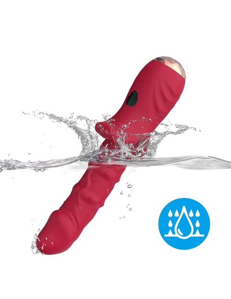 Vibrador con Calor y Movimiento Vertical con Pantalla Digital