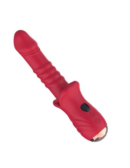 Vibrador con Thrusting Punto G y Pantalla Digital
