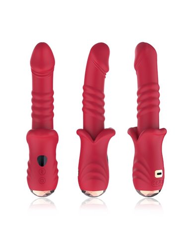 Vibrador con Thrusting Punto G y Pantalla Digital