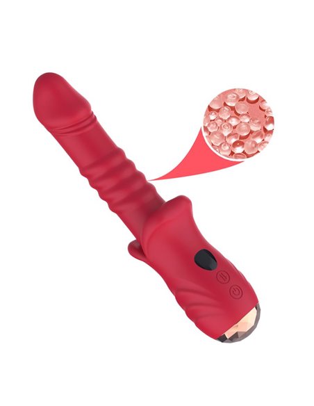 Vibrador con Thrusting Punto G y Pantalla Digital
