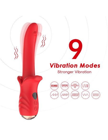 Vibrador Punto G con Pantalla Digital