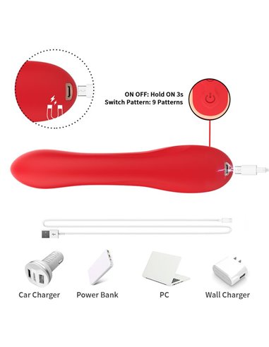 Vibrador Tickler con Rabbit