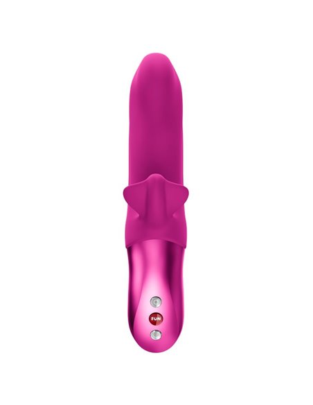 Bi Stronic Fusion Vibrador con Thrusting y Pulsacion Magenta
